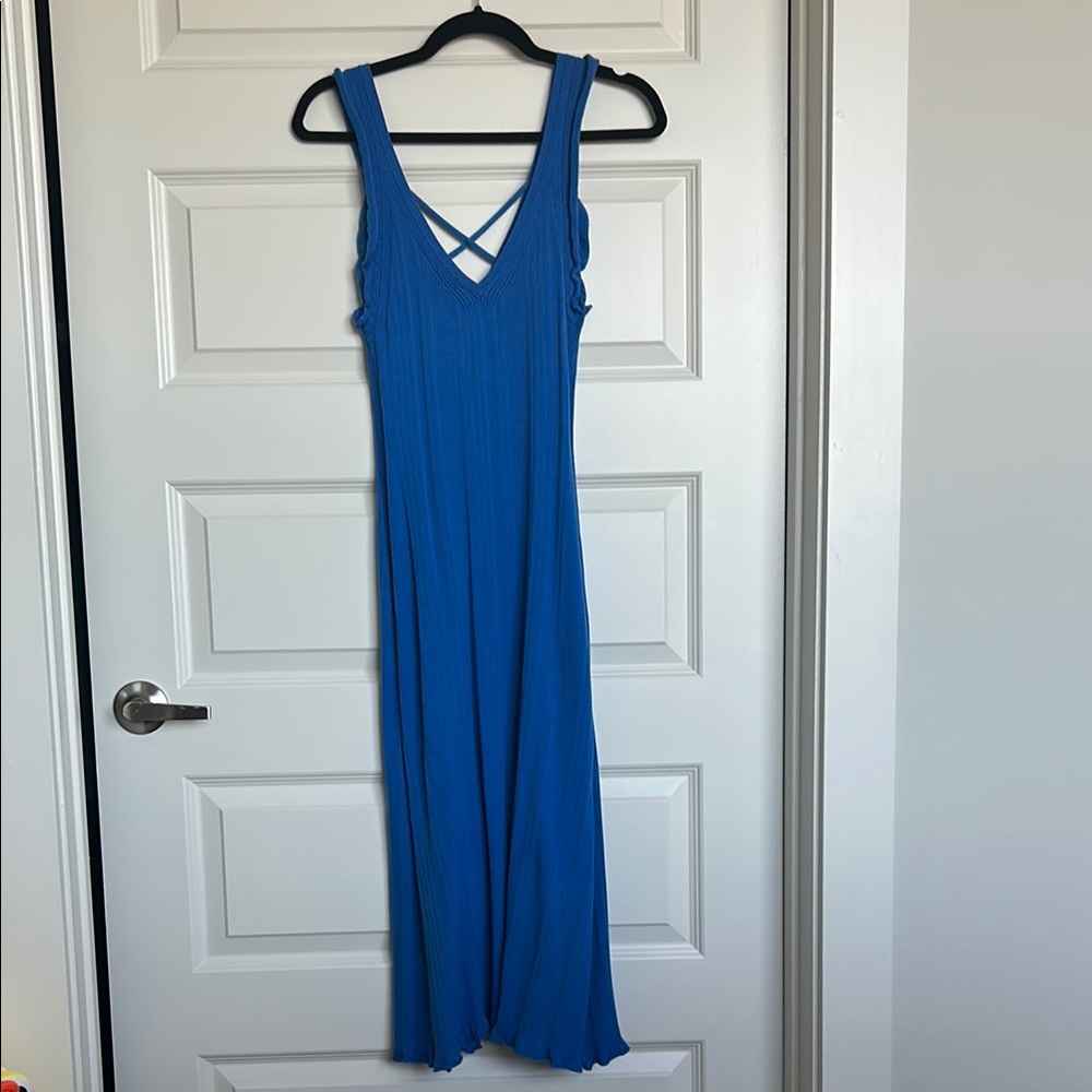 Ribbed knit Anthropologie dress